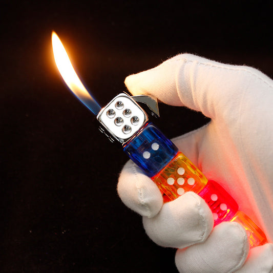 4 Coloured Dice Lighter