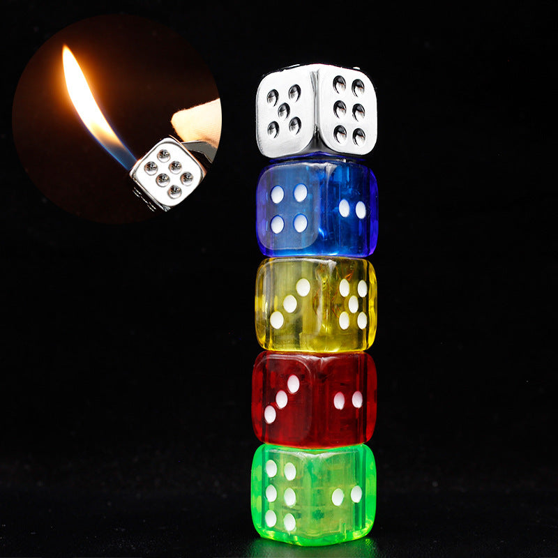 4 Coloured Dice Lighter